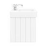 Chatsworth Traditional White 560mm Wall Hung Vanity  Newest Large Image
