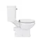 Chatsworth Traditional White Cloakroom Suite (Vanity Unit + Close Coupled Toilet)  Newest Large Image
