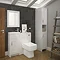 Chatsworth Traditional White Cloakroom Suite  In Bathroom Large Image