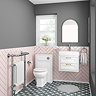 Chatsworth Traditional White Complete Toilet Unit  additional Large Image