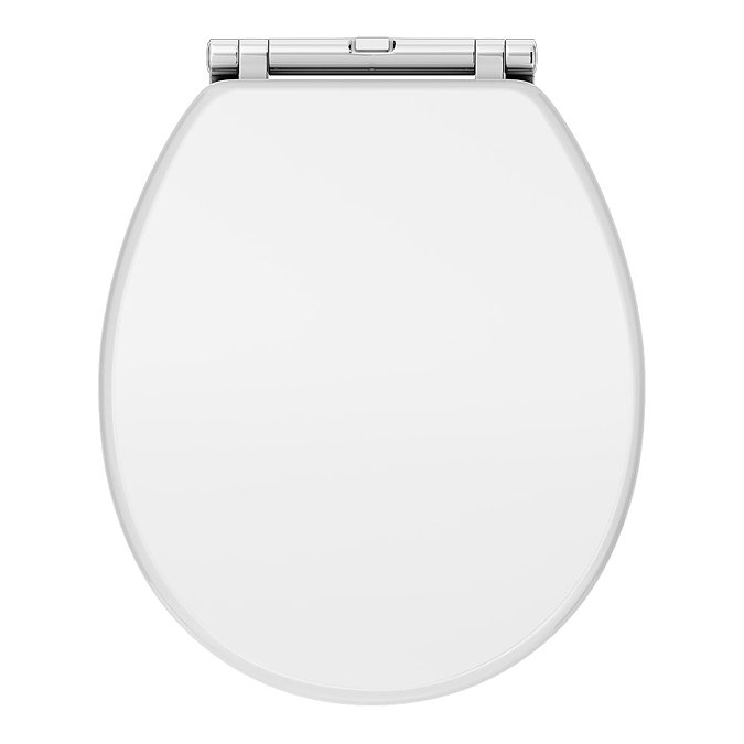 Chatsworth Traditional White Countertop Vanity Unit + Toilet Package