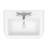 Chatsworth Traditional White Semi-Recessed Vanity - 600mm Wide  Newest Large Image