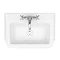 Chatsworth Traditional White Semi-Recessed Vanity - 600mm Wide  Newest Large Image