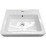 Chatsworth Traditional White Sink Vanity Unit + Toilet Package  Profile Large Image
