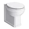 Chatsworth Traditional White Toilet Unit + Pan  Profile Large Image