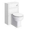 Chatsworth Traditional White Toilet Unit + Pan Large Image