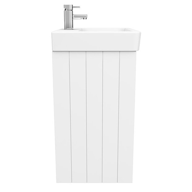 Chatsworth Traditional White Vanity - 560mm Wide  Newest Large Image