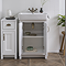 Chatsworth Traditional White Vanity - 560mm Wide