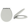 Chatsworth Wall Hung Grey Vanity with Brass Handle & Low Level Toilet  additional Large Image