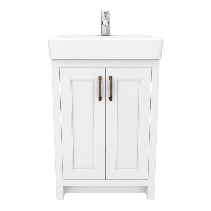 Chatsworth White Close Coupled Roll Top Bathroom Suite  Newest Large Image