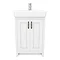 Chatsworth White Close Coupled Roll Top Bathroom Suite  Newest Large Image