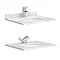 Chatsworth White Marble 4-Piece Low Level Bathroom Suite  Newest Large Image