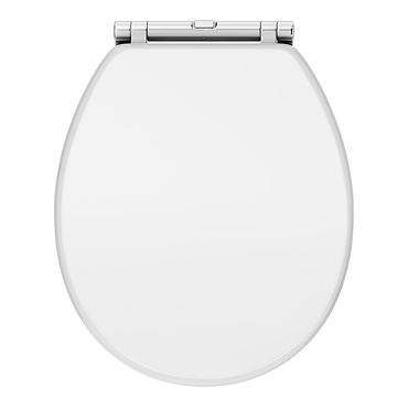 Chatsworth White Soft Close Top Fixing Toilet Seat