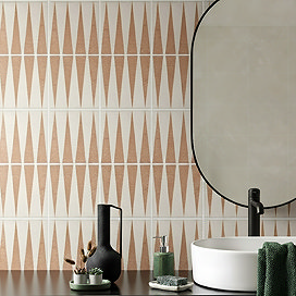 Cherbourg Arrow Decor Wall & Floor Tiles - 200 x 200mm