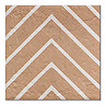 Cherbourg Chevron Decor Wall & Floor Tiles - 200 x 200mm