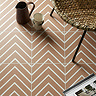 Cherbourg Chevron Decor Wall & Floor Tiles