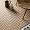Cherbourg Chevron Decor Wall & Floor Tiles