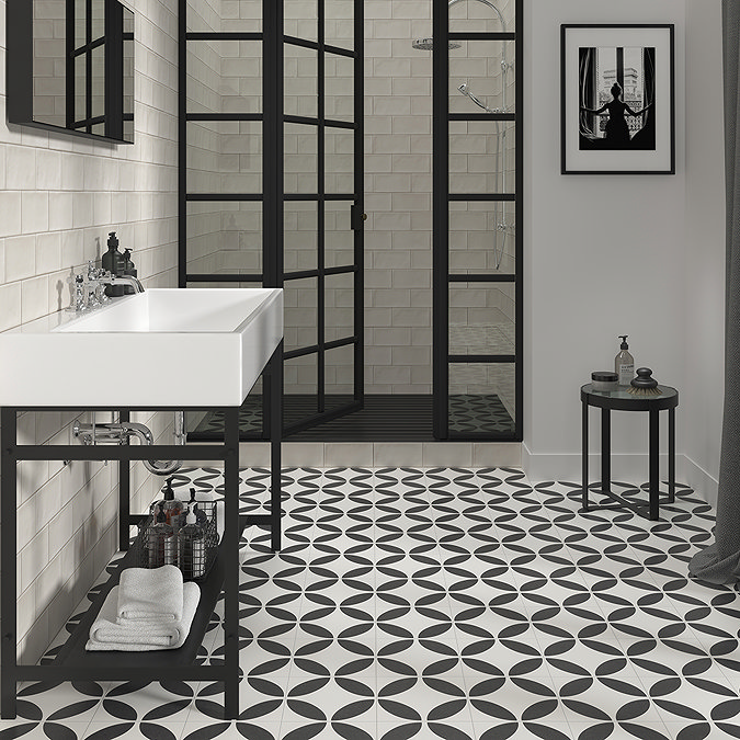 Chester Patterned Wall and Floor Tiles - 200 x 200mm