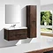 Chestnut 900mm Wide Wall Mounted Vanity Unit  Standard Large Image