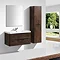 Chestnut 900mm Wide Wall Mounted Vanity Unit Standard Large Image