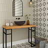 Chilton Patterned Wall & Floor Tiles - 200 x 200mm