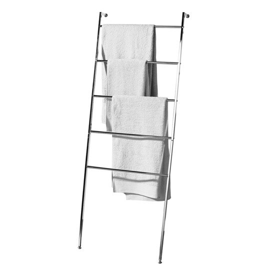 Chrome 5 Bar Towel Stand - 1601252 Large Image