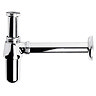 Ultra Basin Bottle Trap with 190mm Extension Tube - Chrome - EA370 Profile Large Image