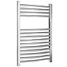 Chrome Curved Ladder Heated Towel Rail 500 x 700mm - MTY066 Large Image