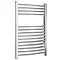 Chrome Curved Ladder Heated Towel Rail 500 x 700mm - MTY066 Large Image