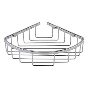 Hudson Reed Chrome Deep Corner Basket - LL306 Large Image