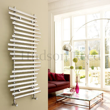 Hudson Reed Kingston Designer Radiator - Chrome - HL347 Profile Large Image