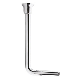 Hudson Reed Low Level Flush Pipe Pack - Chrome - FA302 Large Image