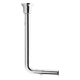 Hudson Reed Low Level Flush Pipe Pack - Chrome - FA302 Large Image