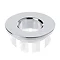 Chrome Plated Brass Basin Overflow Cover Insert Hole Trim  Feature Large Image