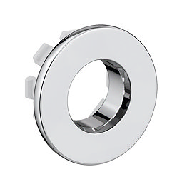 Chrome Plated Brass Basin Overflow Cover Insert Hole Trim