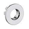 Chrome Plated Brass Basin Overflow Cover Insert Hole Trim