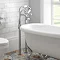 Chrome Plated Standpipes for Freestanding Bath Tap  Profile Large Image