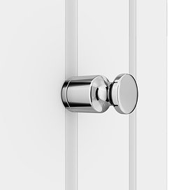 Chrome Robe Hook Attachment for Metro/Urban Tube Radiators Large Image