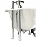 Hudson Reed Luxury Roll Top Bath Pack - Chrome - EA368 Profile Large Image