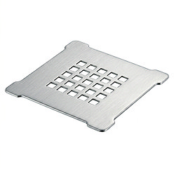 Chrome Shower Grate Cover for Imperia Shower Trays