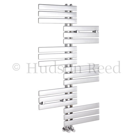 Hudson Reed Signal 18 Bar Heated Towel Rail - Chrome - HT387 Large Image