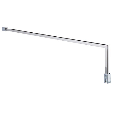 Chrome Square Fixed 1000mm Support Arm  Profile Large Image