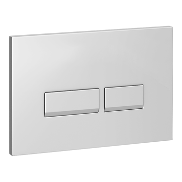 Chrome Square Flush Plate