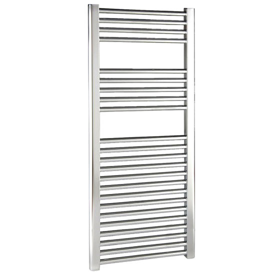 Chrome Straight Ladder Heated Towel Rail 500 x 1100mm - MTY065 Large Image