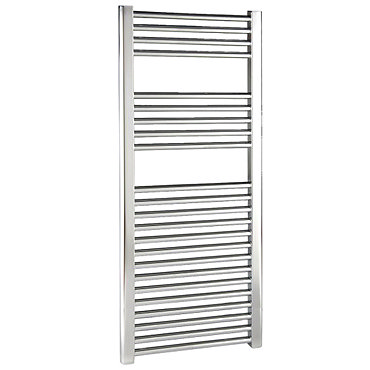 Chrome Straight Ladder Heated Towel Rail 500 x 1100mm - MTY065 Profile Large Image