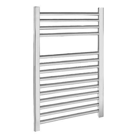 Chrome Straight Ladder Heated Towel Rail 500 x 700mm MTY064 at Victorian Plumbing UK