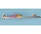 Chrome & Wood Bathroom Shelf - 1600743 Large Image