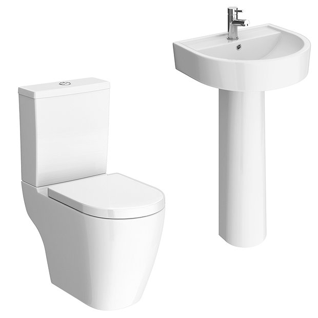 Bianco 4 Piece Bathroom Suite at Victorian Plumbing UK
