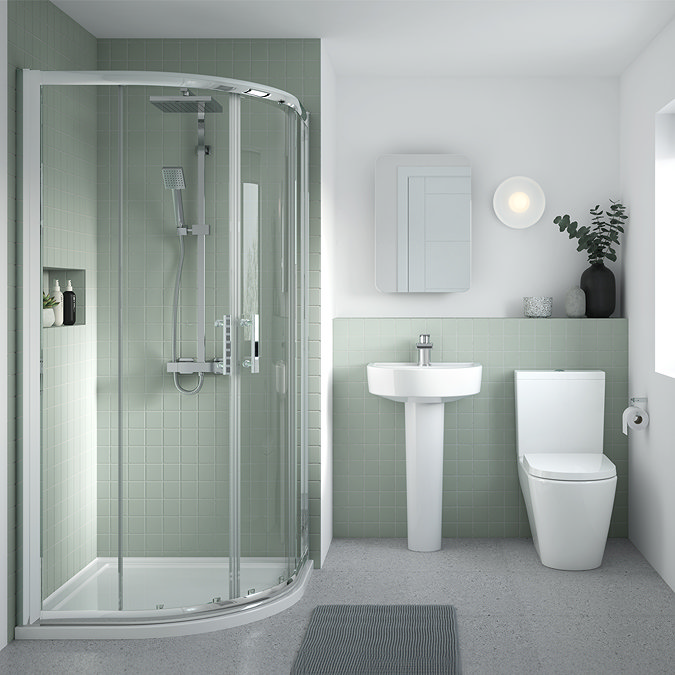 Bianco Round Basin 1TH with Full Pedestal