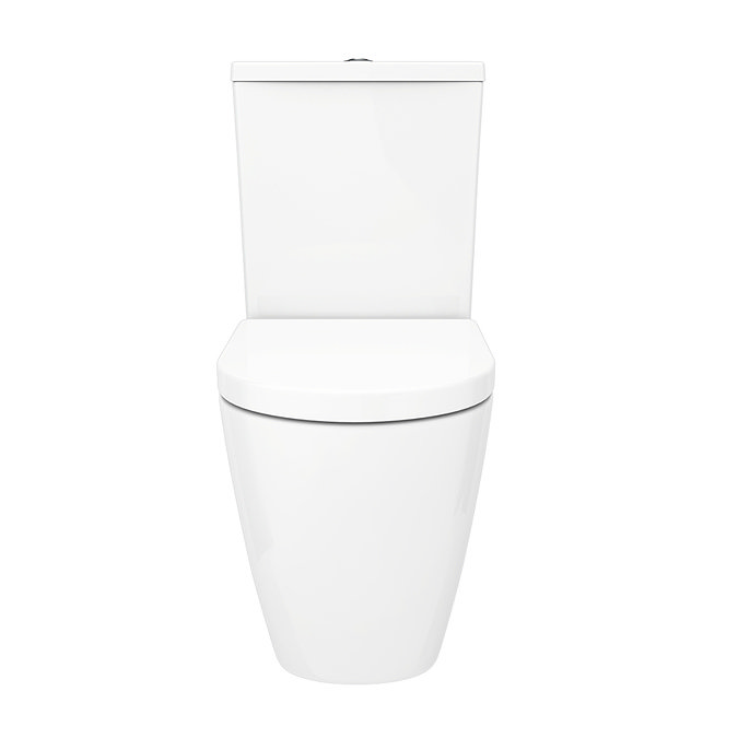 Bianco Close Coupled Modern Toilet + Soft Close Seat  Feature Large Image